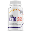 Total Keto 365 - Keto Supplement for Weight Loss - Energy & Focus Boosting Dietary Supplements for Weight Management & Metabolism - Advanced Fat Burn Raspberry Ketones Pills - 60 Capsules (1 Pack)