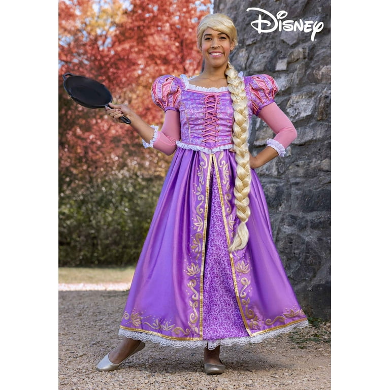 Women's Premium Rapunzel Costume Dress - Walmart.com