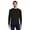 Black, variant on Unisex Garment-Dyed Long-Sleeve T-Shirt (GREEN - S)