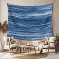 thumbnail image 2 of Navy Blue Tapestry for Bedroom Wall Hanging Tapestry, Vintage Modern Abstract Art Ombre Ceiling Backdrop Tapestries Poster Blanket Wall Decor for Teens Room Living Room Dorm 59" x 90", 2 of 8
