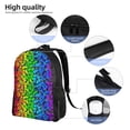thumbnail image 5 of Honeii Multicolored Butterflies Print Laptop Backpack for Work, College, Travel, Daily Backpacks for Men Women, Sport Rucksack,Computer Bag, 5 of 8