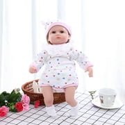Garosa Poupées en silicone souple plein corps réaliste bébé nouveau-né avec vêtements jouets de bain enfants cadeaux, poupées en silicone, bébé en silicone
