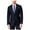 blue, variant on Ryan Seacrest Mens Solid Modern Fit Two Button Blazer Jacket, Blue, 46 Regular