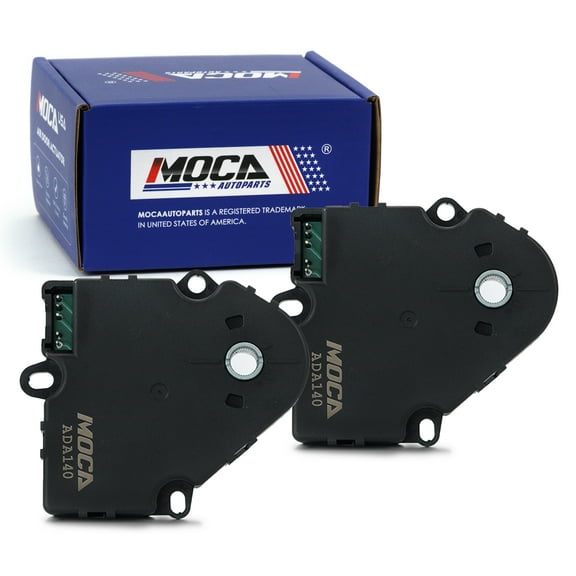 MOCA AUTOPARTS 604-140 2x HVAC Heater Air Blend Door Actuator Fit for 2008-2012 Buick Enclave & 2009-2012 Chevrolet Traverse 3.6L