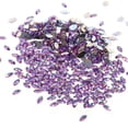 thumbnail image 1 of XingJian LLC Acrylic Horse Eye Clear Rhinestones - Purple, 7*15mm, 1 of 3