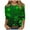 Green, variant on Saint Patricks Day Shirt Funny,Women Fashion Tops Summer Frilly Plus Size Blouses for Women Dressy Semi Formal Shirts Yellow