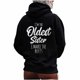 thumbnail image 4 of Sudadera con estampado de letras retro de manga larga suelta divertida Vintage para mujer con mangas caídas en los hombros Pompotops  FGAJ16437, 4 of 9