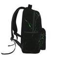 thumbnail image 3 of Fotbe Black Marble Mochila Casual con Estampado para Escuela, Viajes y Actividades al Aire Libre - Duradera, Ligera y Cómoda, 3 of 5