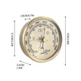 thumbnail image 3 of karymi 3 in 1 Atmospheres Manometer Hygrometer Thermometers Practical Items for Outdoor Travel Home Decor Gifts for Women, 3 of 5