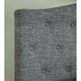 thumbnail image 3 of Bowery Hill Contemporary Fabric Full Queen Tufted Headboard in Gray, 3 of 3