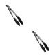 thumbnail image 2 of Monstrate BBQ Grilling Tong Anti-skid Barbecue Food Tool Baking Long Clip Grill Camping Portable Handle Kitchen Household with Type1 NO1 Monstrate CBP101061, 2 of 5