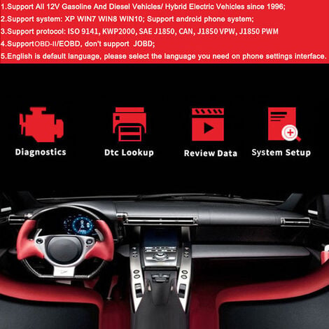 thumbnail image 2 of KW902 Mini BT 4.0 Wireless OBD-II Car Scanner, 2 of 5