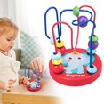 thumbnail image 2 of Wooden Bead Maze Roller Toy with Animal Design, Educational Developmental Activity for Preschoolers, Fine Motor Skill Trainer with String Beads for Learning & Play, 2 of 9