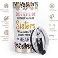 thumbnail image 5 of Sister Gifts From Sister - Stainless Steel Tumbler 20oz Gifts for Sisters - Meaningful Gift For Sister From Sister - Gift For Best Friend Women Big Sister Little Sister Birthday Gifts, 5 of 6
