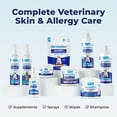 Vetnique Labs Dermabliss Medicated Chlorhexidine Cleansing Pet Shampoo for Skin Problems in Dogs