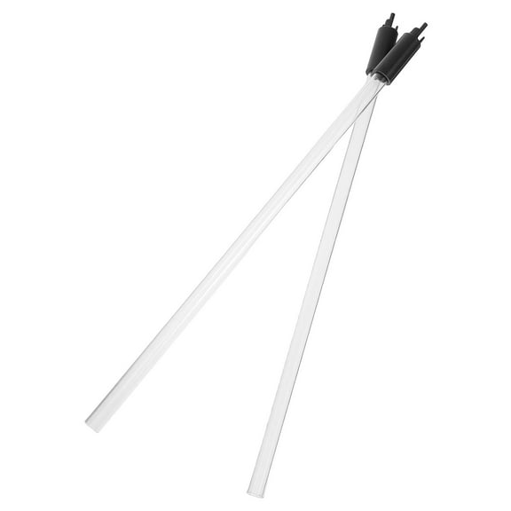 TABLZONE 2-Pack Black Plastic Wine Bottling for Beverage Bottling and Home Brewing