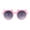 Pink, variant on Girls Kids Size Kitty Cat Ear Round Plastic Circle Sunglasses Red