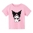 thumbnail image 5 of Camiseta Kawaii Kuromi para niños, camiseta de manga corta de anime japonés para niños, camiseta Kuromi, ropa para niños, camiseta Y2k para mujeres, camisetas para niños y niñas, 5 of 5