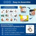 thumbnail image 5 of Morning Routine Chart – Visual Cards Morning Timetable Checklist Board compatible with PECS Symbols and Boardmaker PCS Software (for ADHD, ASD, Autism, Kids, Children, Toddlers), 5 of 6