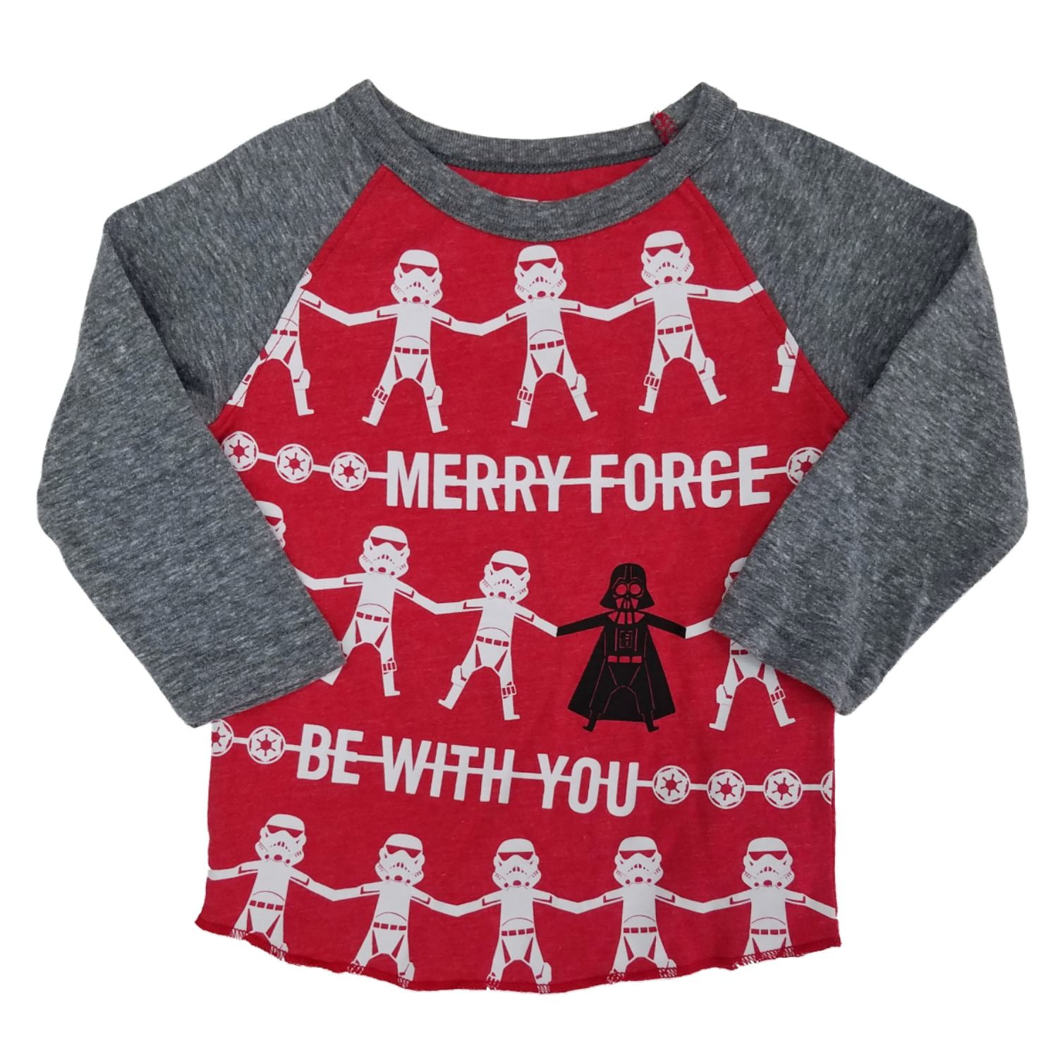 Star Wars Baby-Boys Long Sleeves T Shirt Grey