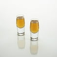 thumbnail image 2 of Viski Crystal Heavyweight Shot Glasses - Stylish Shot Glasses Gift Set, 2 of 5