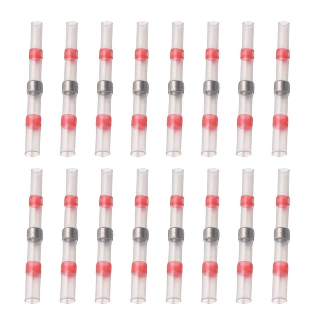 Shisuyan 150 Pcs Connecteur de Fesses Isolé Rétractable pour Voiture Marine Bateau Camion Joint de Fil