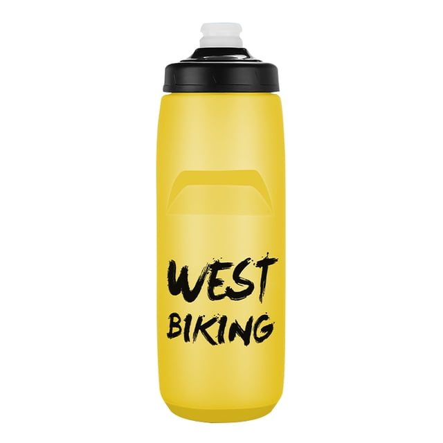 Botella de agua deportiva de gran capacidad con vasos blandos de polipropileno para exteriores