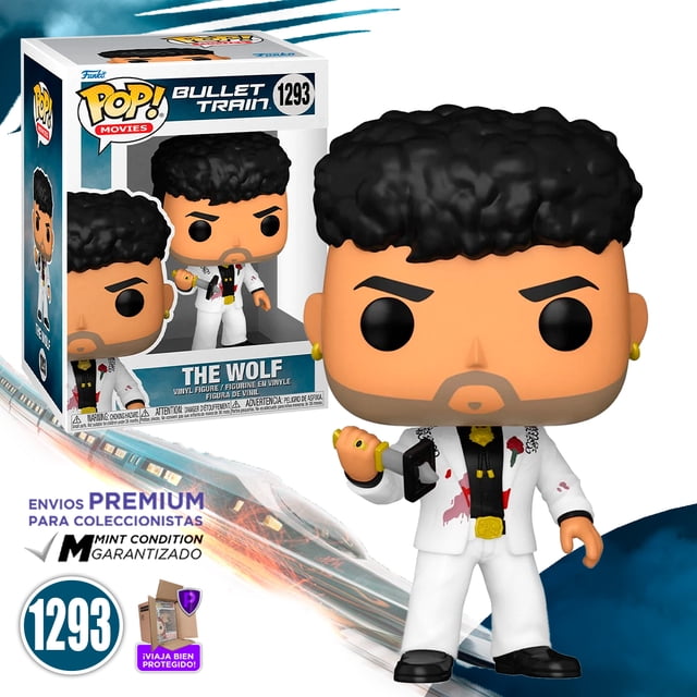 Funko Pop El Lobo #1293 Tren Bala Figura Original Funko The Wolf Bullet Train