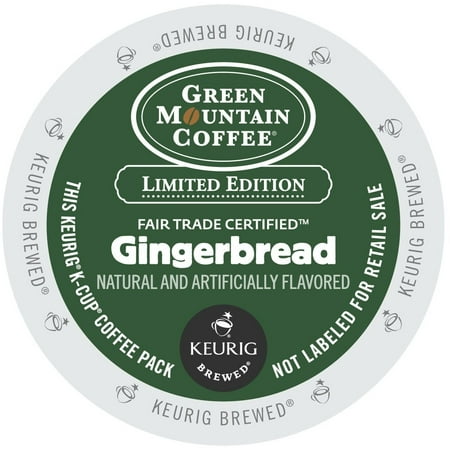 Green Mountain Gingerbread Coffee, K-cup