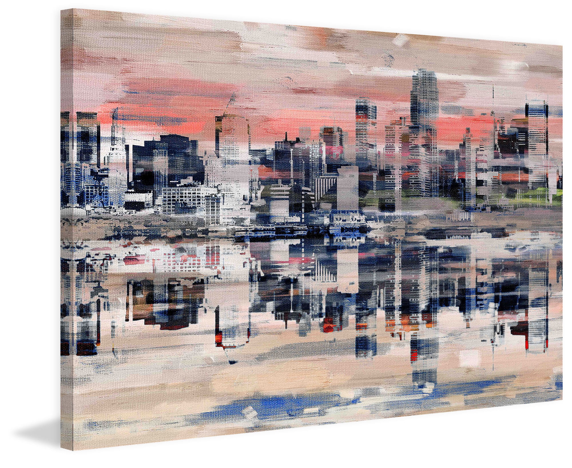 Parvez Taj "NYC Reflection" Print on Canvas