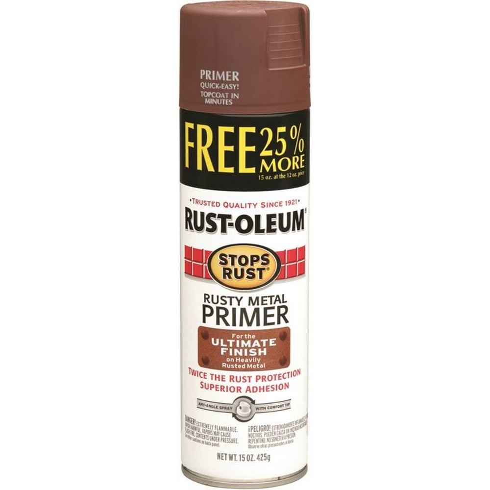 RustOleum Stops Rust Rusty Metal Primer, 25 Bonus