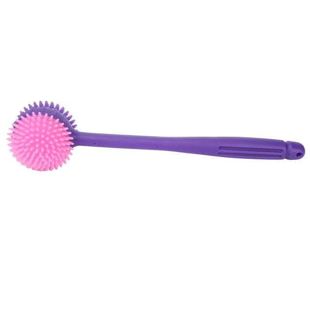 Manual Back Massagers, Flexible And Durable Quick Relief Massager Ball Hammer For Family For Home Red,Green,Pink,Purple