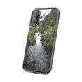 thumbnail image 2 of Clear Hybrid Shockproof Case for Apple iPhone 16 PLUS - Ketchikan Alaska Scenic Stream Path, 2 of 5