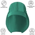 thumbnail image 5 of BASSDASH UPF 50+ Foldable Fishing Hat Baseball Cap with Removable Neck Flap Portable for Men Women Golf Hiking, 5 of 8