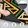 thumbnail image 3 of XMXT Waterproof Floor Mats for Cars, African Geometric Prints Non-Slip Universal Fit Auto Carpet Car Decor Mat for Women Men, Set of 4, 3 of 6