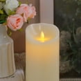 thumbnail image 5 of Mavandes Flameless 4 x14 inch Remote Timer Ivory Large LED Candles, Battery Operated Flickering Moving Wick Long Lasting Real Wax Big Tall Candles, 5 of 6