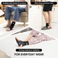thumbnail image 4 of NEOFECT Drop Foot Brace Noir Gauche AFO Foot Drop Brace pour la Marche, Drop Foot Brace avec des Chaussures, Équipement de Récupération de Course, Foot Drop Brace pour Dormir, Réglable Cheville Brace, 4 of 4