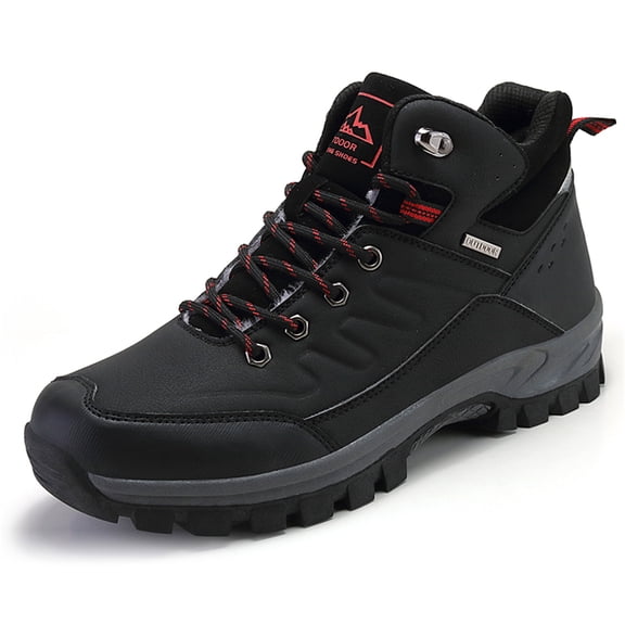 LASUDRAA Men's Waterproof Hiking Boots Outdoor Trekking Camping Trail Hiking Shoes
