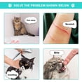 thumbnail image 4 of Cat Washing Bag Set with Grooming Tools, Adjustable Pet Bathing Net for Safe Trimming and Cleaning, 4 of 6
