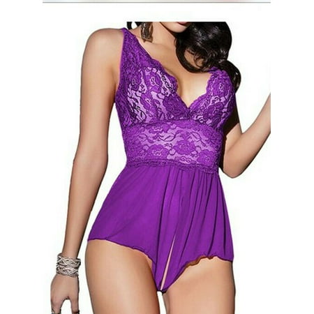 

hot fashion woman lingerie erotic sexy babydoll lace transparent nightwear