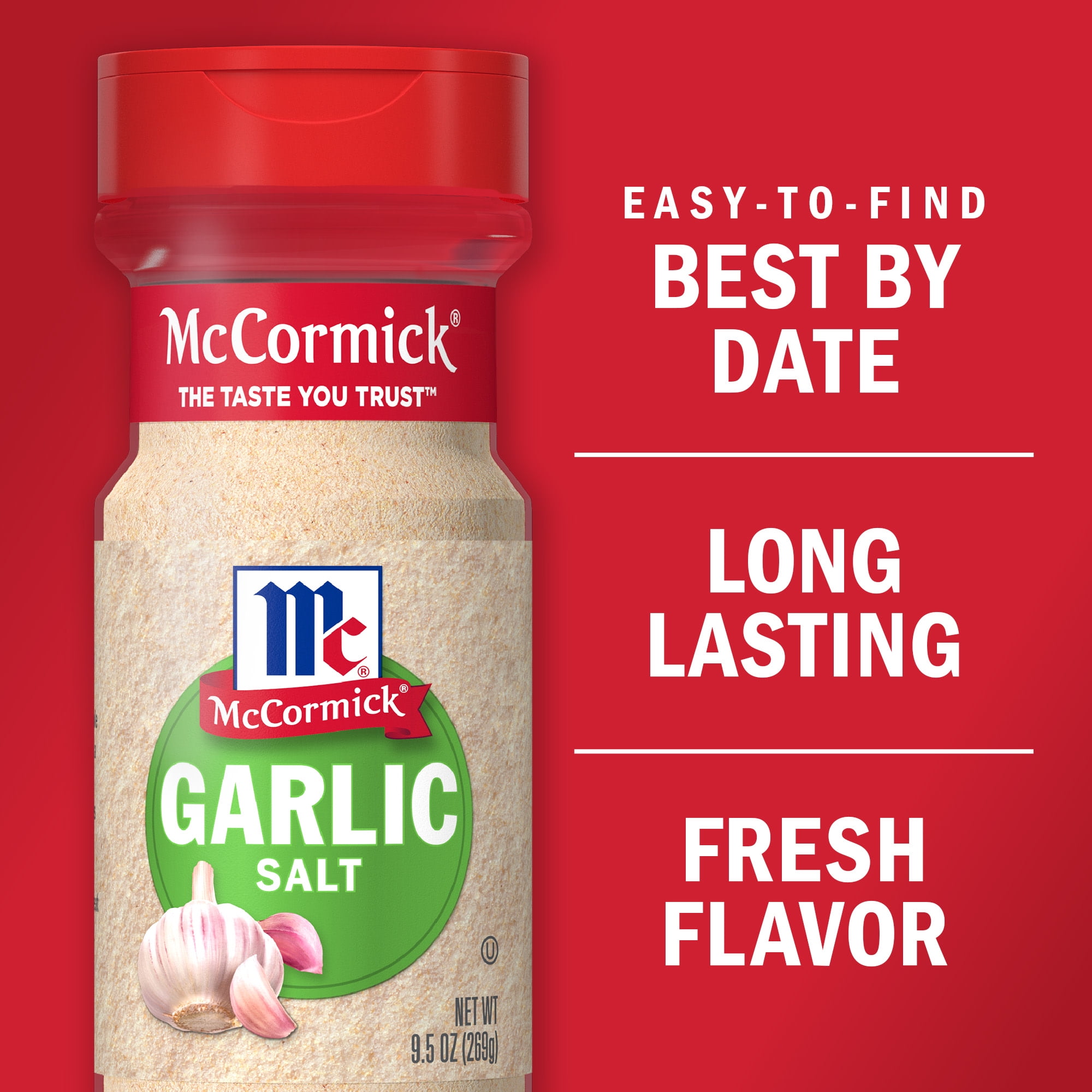 Mc Cormick Season All, Seasoned Salt, Garlic, Salt, Spices & Seasonings