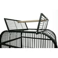 thumbnail image 4 of 732217 Black Economy Play Top Bird Cage with Plastic Base, by A&E Cage Company, 4 of 7