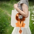 thumbnail image 2 of Lion-Shaped Pet Canvas Shoulder Bag, Outcrop Small Lion Pet Canvas Shaped Shoulder Bag, Small Cat Dog Outdoor Carrying Travel Handbag Bag, Portable Lion Decor Pet Carrier Bag, 2 of 18