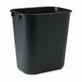 thumbnail image 2 of Deskside LLDPE Trash Can Black 13-5/8 Quart / 3.25 gal., 2 of 2