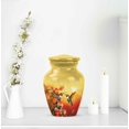 thumbnail image 6 of JAGASY Hummingbird Small Urn for Mother - Flowers Decorative Urns for Human Ashes - Yellow Funeral Keepsake Urn - Miniature Cremation Urns for Mom & Dad - (3 Inch), 6 of 7