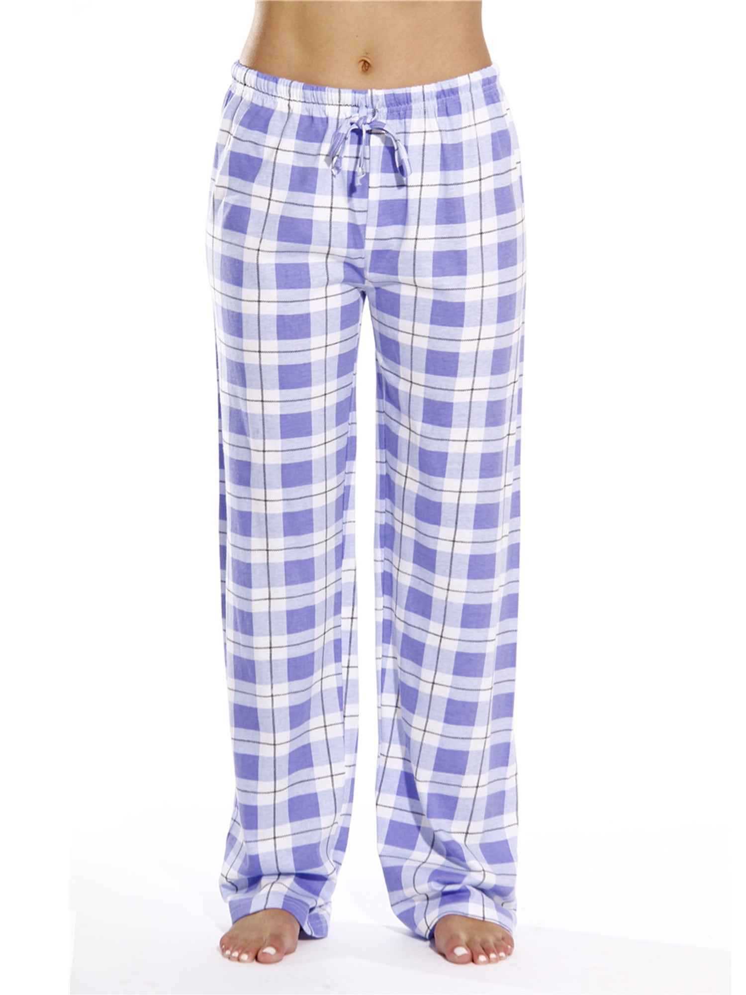 Avamo Women Buffalo Plaid Lounge Pajama Pants Sleepwear Ladies Elastic ...