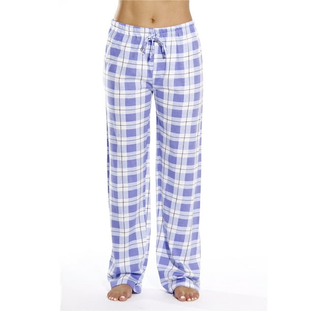 Lumento Women's Comfy Pajama Buffalo Plaid Lounge Pants Elastic Waist ...