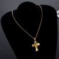 thumbnail image 5 of 14K Yellow Gold Jewelry Gold Fashion Necklace European And American Hip-hop Man Pendant A274, 5 of 7