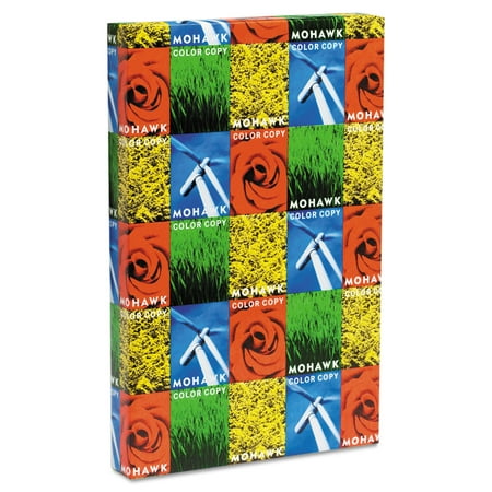Mohawk Gloss Copy Paper 94 Bright 40lb 17 x 11 Pure White 500 Sheets 36205