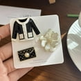 thumbnail image 3 of Elegant Flower Imitation Pearl Brooch Pin Set Retro Enamel Coat Bag and Camellia Lapel Collar Brooches Pins Fashion Birthday Business Jewelry for Women Dress Suit Sweater Shirt Badge Accessory 3Pcs, 3 of 5